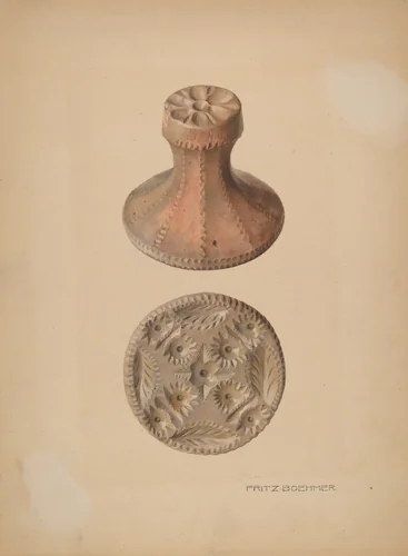 Double Mold by Fritz Boehmer, index of american design, 1938