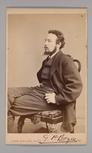 [George Price Boyce] by John and Charles Watkins, photograph, 1860-1869