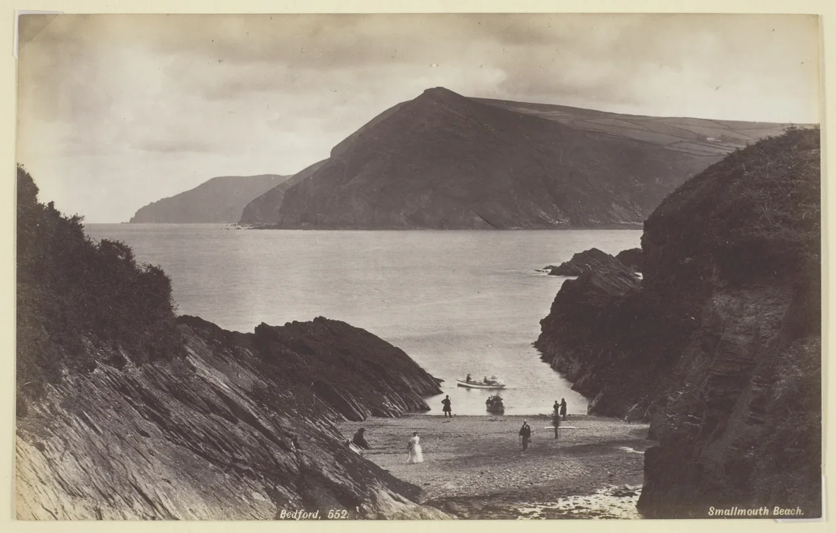 Smallmouth Beach by Francis Bedford, photograph, 1860-1894