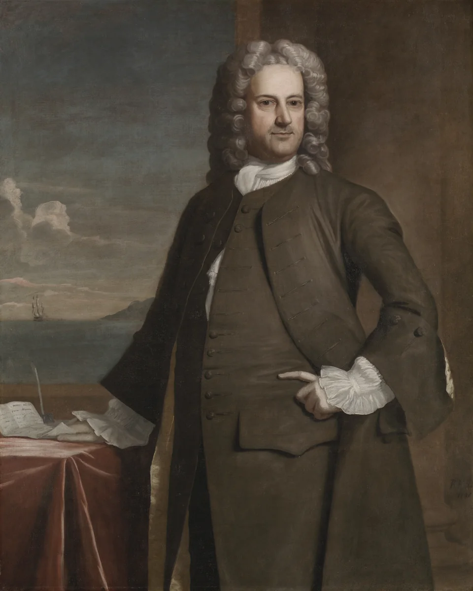 Charles Apthorp by Robert Feke, painting, 1748