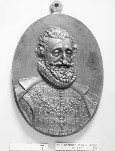 Henry IV, King of France (b. 1553, r. 1589–1610) by Guillaume Dupré, metalwork, 1600-1699