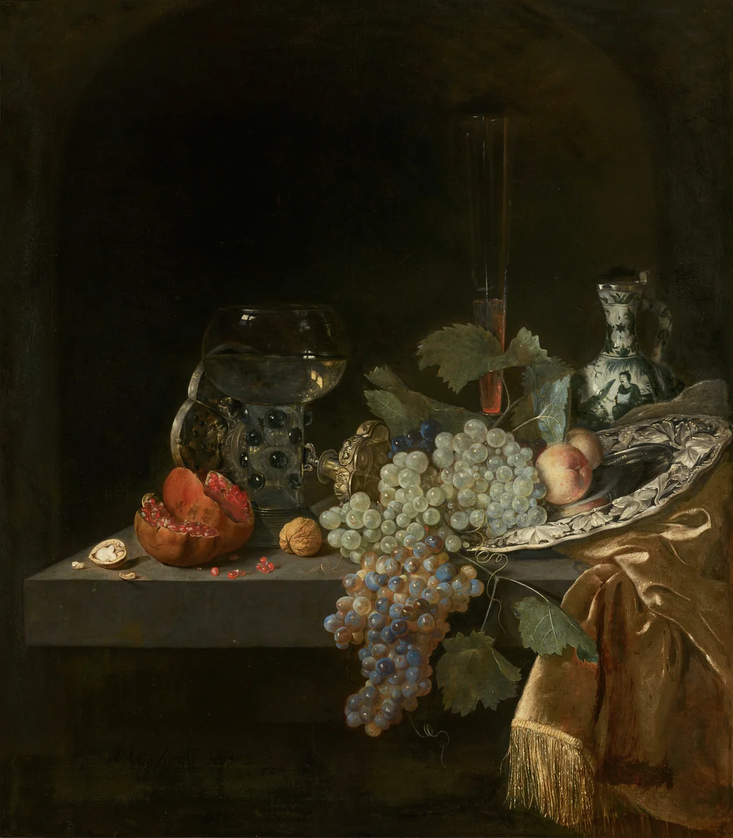 Sumptuous Still Life by Isaac van Kipshaven, painting, 1661