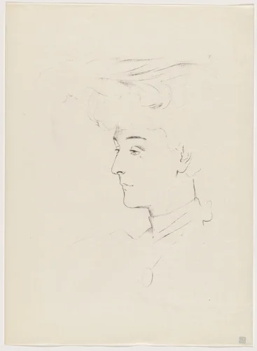 Etude by Antonio de la Gandara, print, 1895