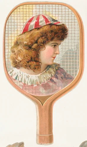 Tennis Racket, from the Novelties series (N122) issued by Gail & Ax Tobacco to promote Navy Long Cut by Gail & Ax Tobacco, print, 1889