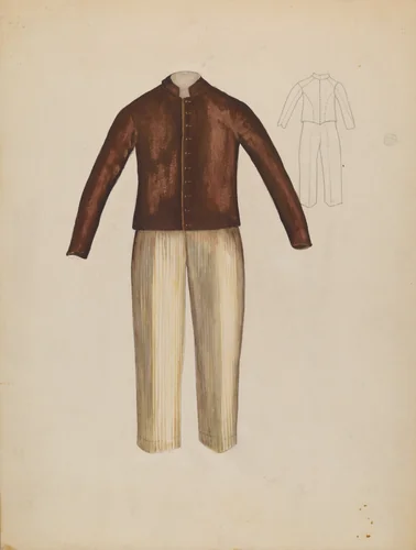 Boy's Suit by American 20th Century, index of american design, 1935-1942