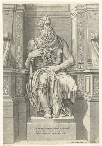 Mozes by Unknown, print, 1575-1613