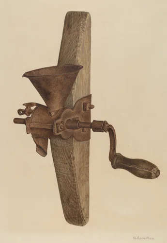 Grinder by Nicholas Amantea, index of american design, 1935-1942