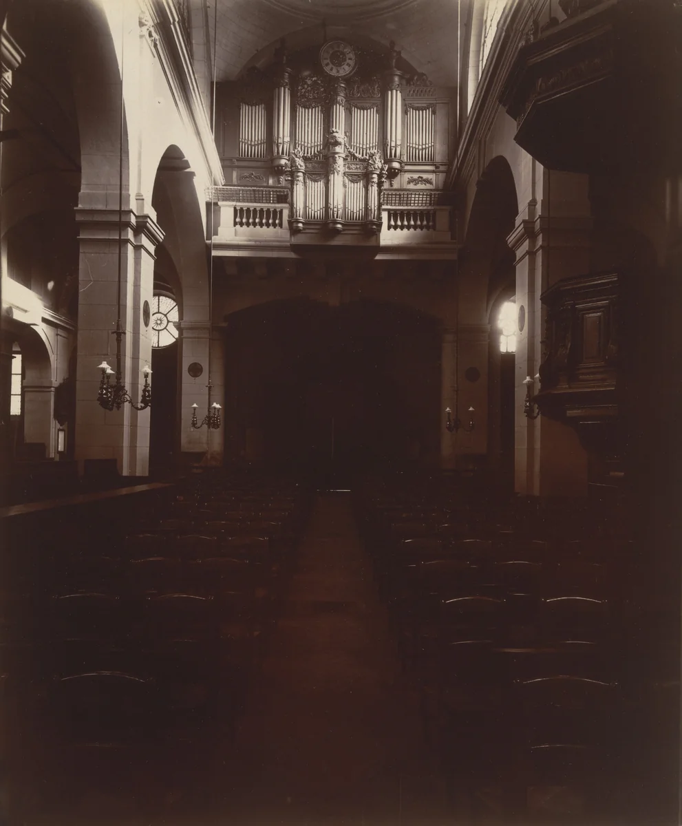Saint Jacques du Haut-Pas by Eugène Atget, photograph, 1922