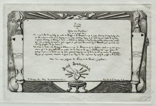 La Loi Lunaire by Edmond Gosselin, print, 1856-1881