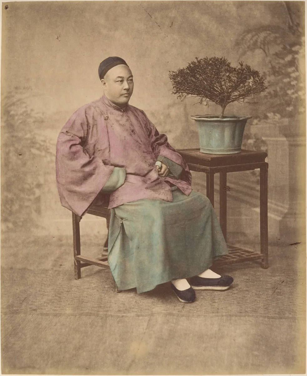 Négociant by Raimund von Stillfried, photograph, 1870-1879