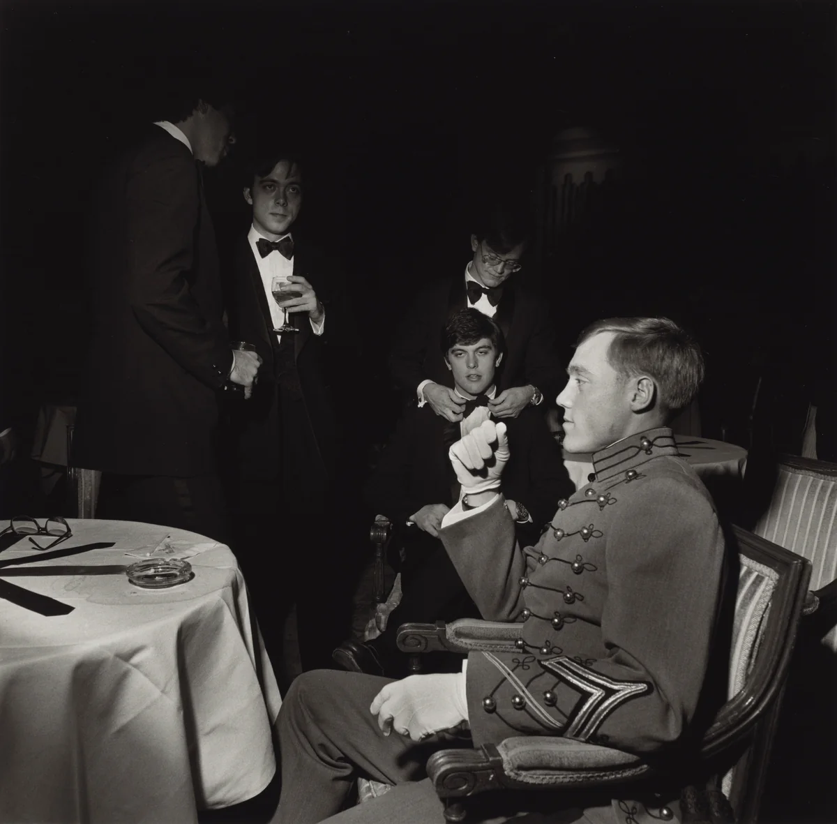 Hungarian Debutante Ball, New York City by Larry Fink, photograph, 1978