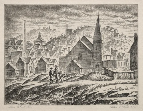 The Church by Alpo S. Tuura, print, 1928