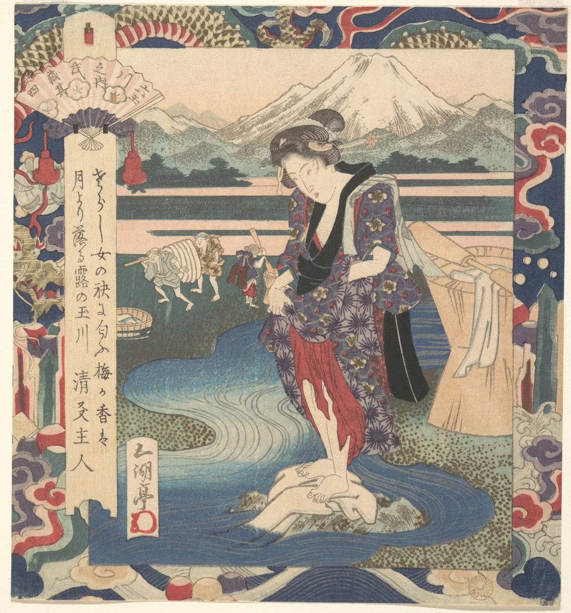 Print by Yashima Gakutei (八島岳亭), print, 1820-1840