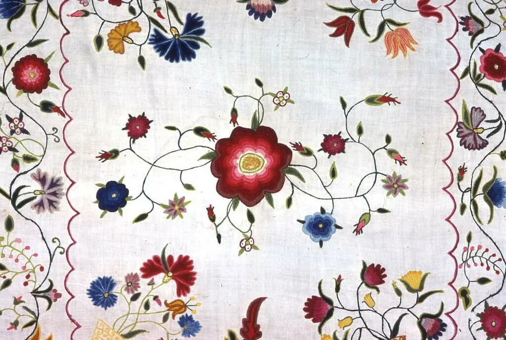 Table Topper by Mary Toppin, textile, 1760
