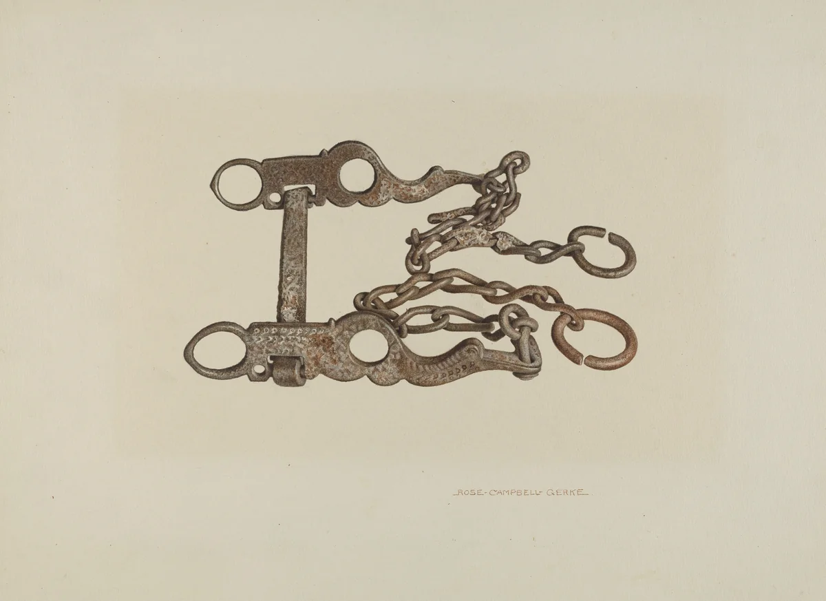 Bar Bit by Rose Campbell-Gerke, index of american design, 1935-1942