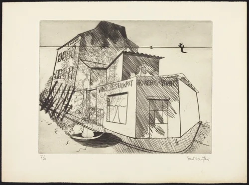 Rue du Repos by Stanley William Hayter, portfolio, 1930