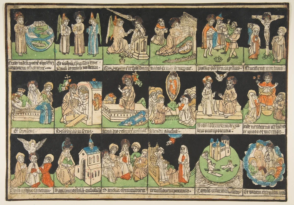 The Creed by anonymous, print, 1445-1475