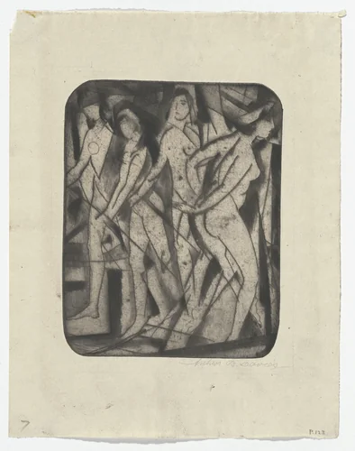 Andante by Arthur B. Davies, print, 1916