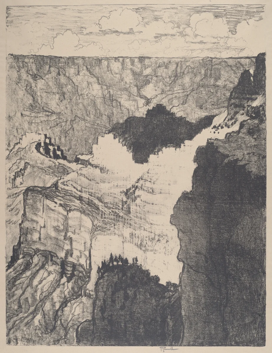 Road to the White City, No.I by Joseph Pennell, print, 1912