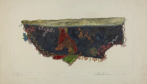 Quilt Section - Patchwork by Florence Truelson, index of american design, 1935-1942