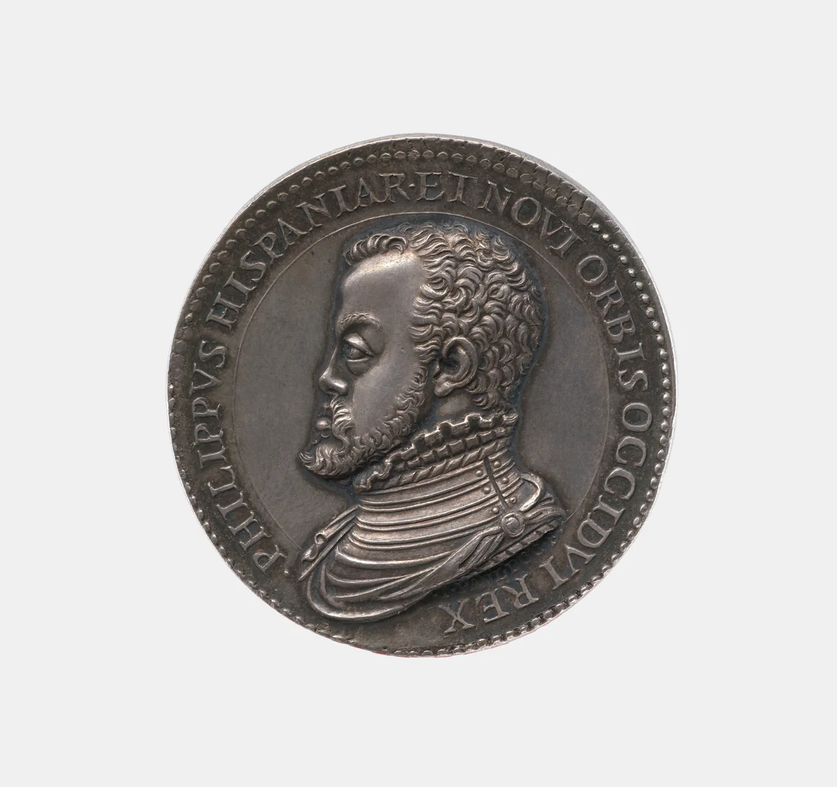 Philip II 1527-98, King of Spain 1556-98 by Gianpaolo Poggini, metalwork, 1559