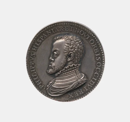 Philip II 1527-98, King of Spain 1556-98 by Gianpaolo Poggini, metalwork, 1559