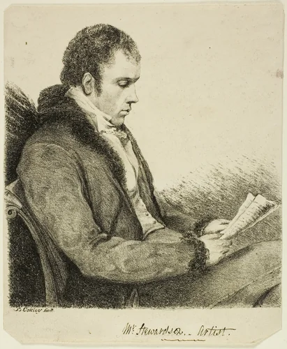 Mr. Stewardson the Artist by B. Oakley, print, 1800-1900