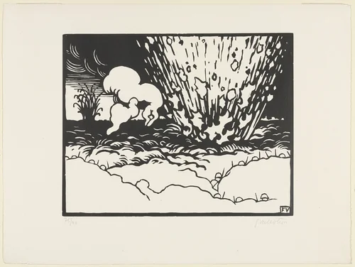 This Is War (C'est la Guerre) by Félix Vallotton, print, 1915