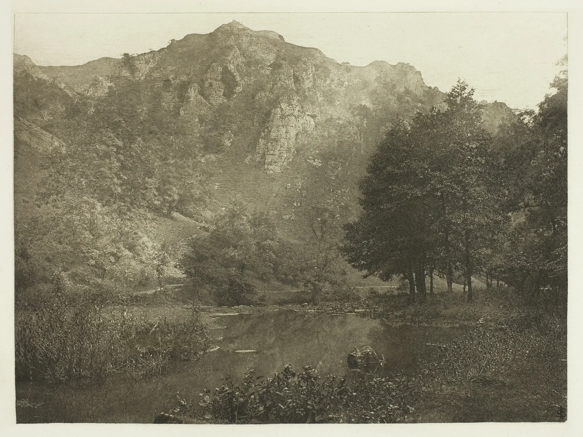 In Dove Dale by Peter Henry Emerson, print, 1880-1888