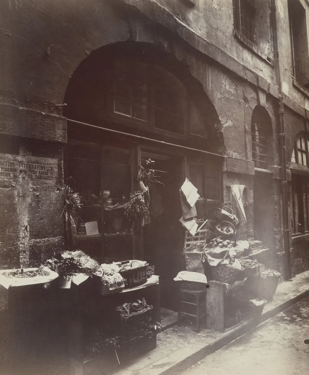 Rue Eynard by Eugène Atget, photograph, 1910