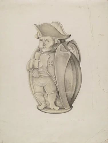 Napoleon Toby Jug by Grace Halpin, index of american design, 1939