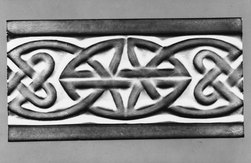 Tile by J. and J. G. Low Art Tile Works, artwork, 1881-1884