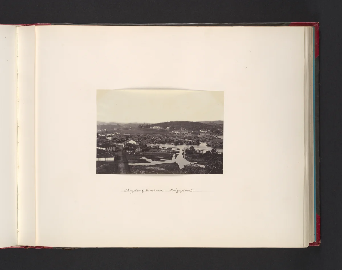 Campong Malacca, Singapore by John Thomson, photograph, 1865