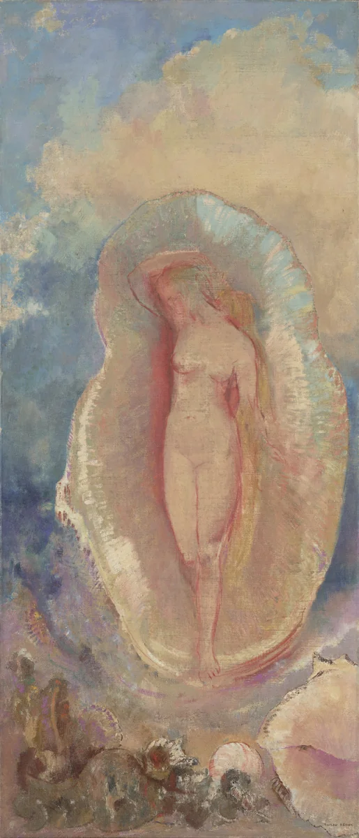 The Birth of Venus by Odilon Redon, painting, 1912