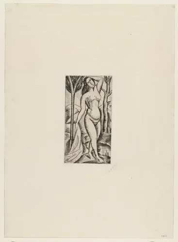Nude by André Derain, print, 1910