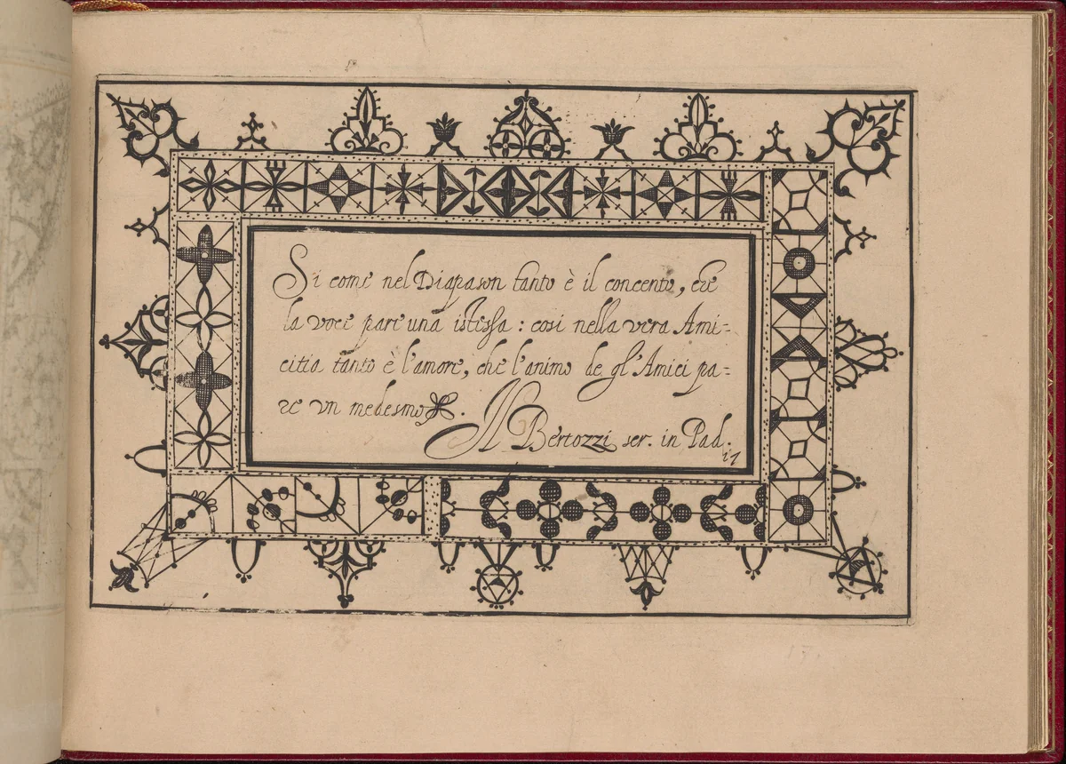 Ghirlanda: Di sei vaghi fiori scielti da piu famosi Giardini d'Italia, page 25 (recto) by Pietro Paulo Tozzi, book, 1604