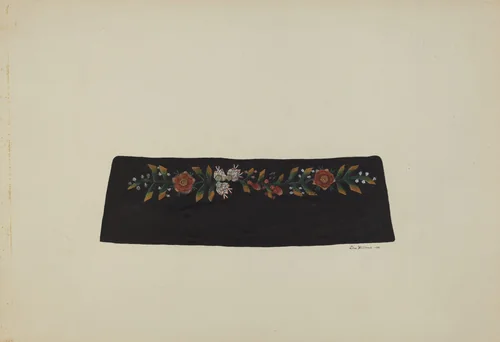 Embroidered Leather by Donald Williams, index of american design, 1938