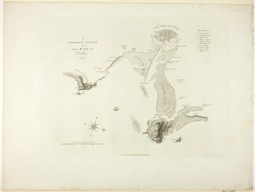 A Correct Survey of the Bay of Dublin by James Malton, print, 1795