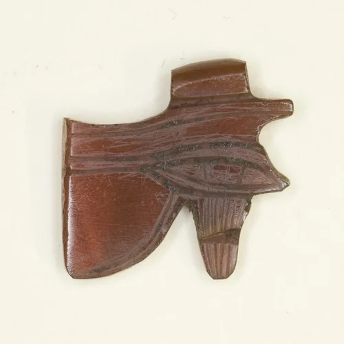 Eye of Horus (Wedjat) Amulet by Egyptian, metalwork, -1550--664
