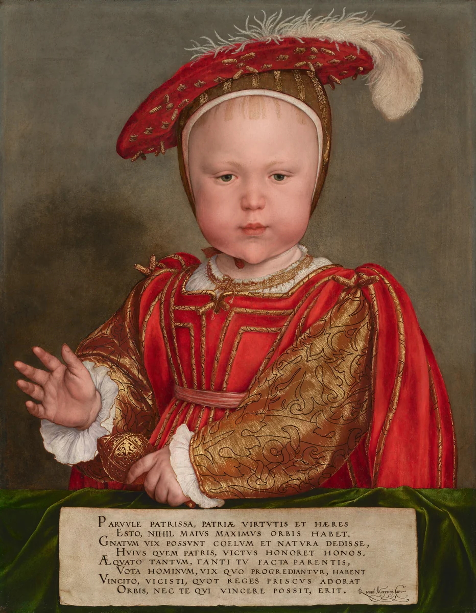 Edward VI as a Child by Hans Holbein the Younger, painting, 1538