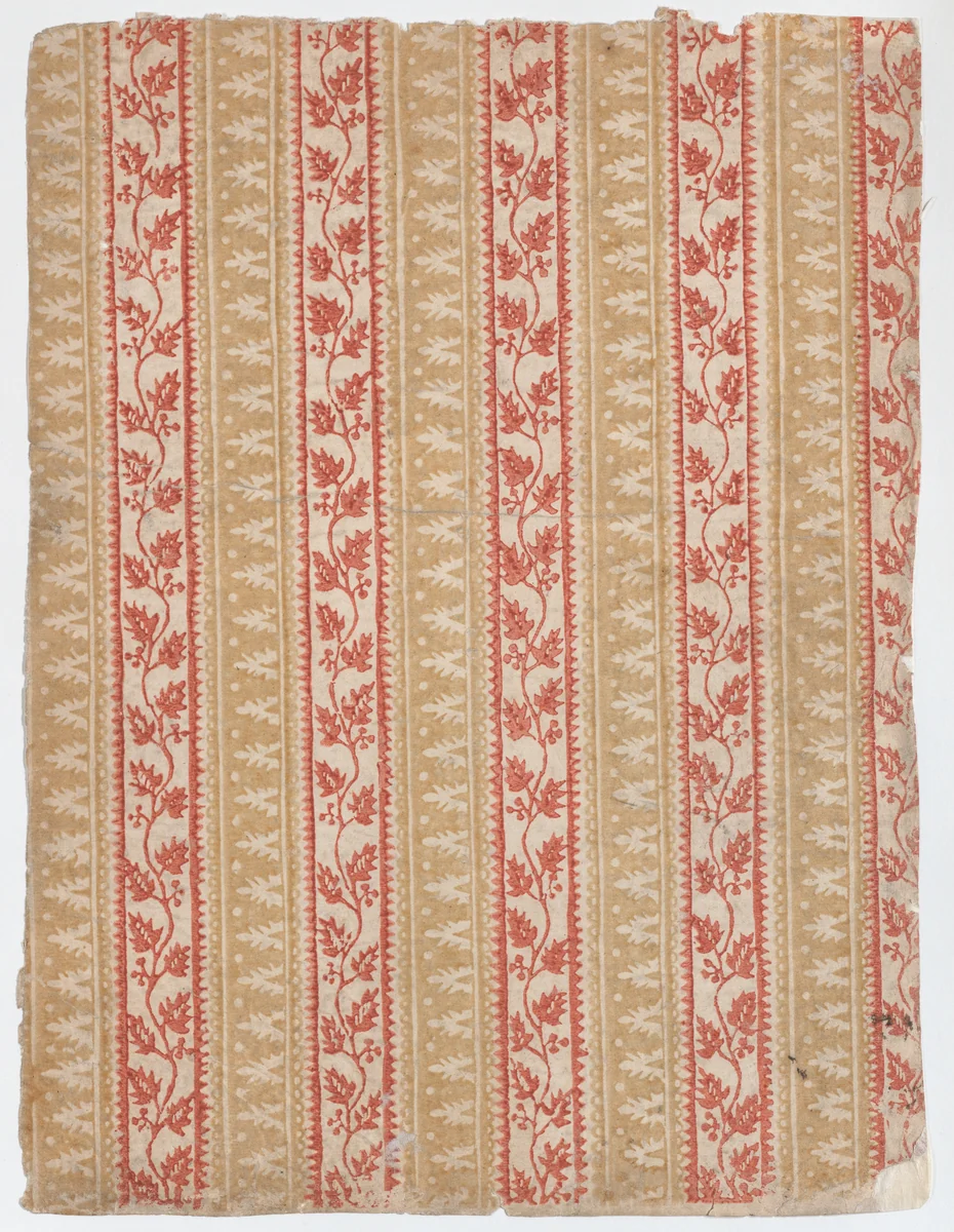 Sheet with five borders with abstract and floral designs by anonymous, print, 1800-1900