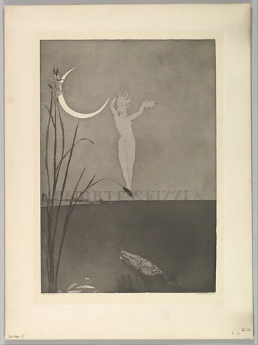 Titelblatt, from the series "Radierte Skizzen" by Max Klinger, print, 1870-1920