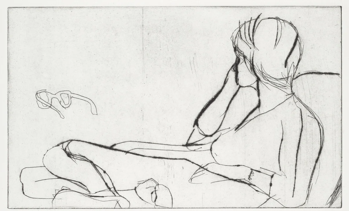 #1 [proof] by Richard Diebenkorn, print, 1964
