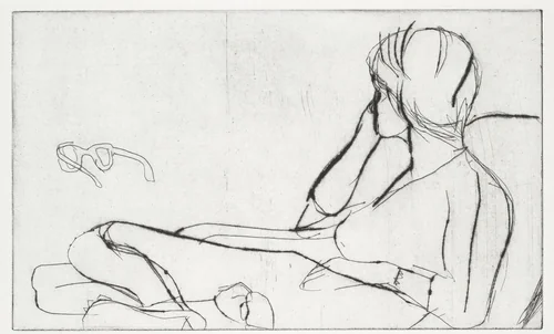 #1 [proof] by Richard Diebenkorn, print, 1964