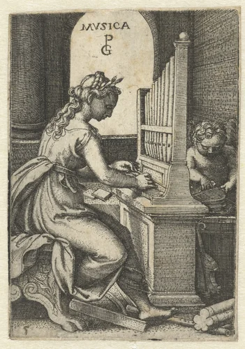 Muziek by Unknown, print, 1539-1543