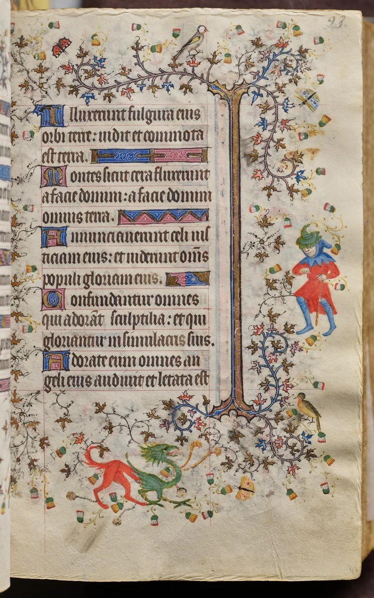 Hours of Charles the Noble, King of Navarre (1361-1425): fol. 47r, Text by Master of the Brussels Initials and Associates, book, 1400-1410