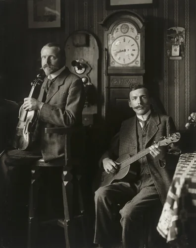 Small-Town Dwellers by August Sander, photograph, 1911
