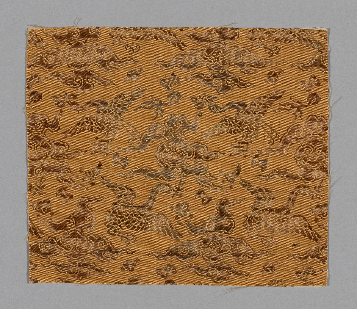 Fragment by Japan, textile, 1700-1800