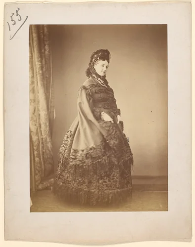 Le Caracul (L'Astrakhan) by Pierre-Louis Pierson, photograph, 1860-1869