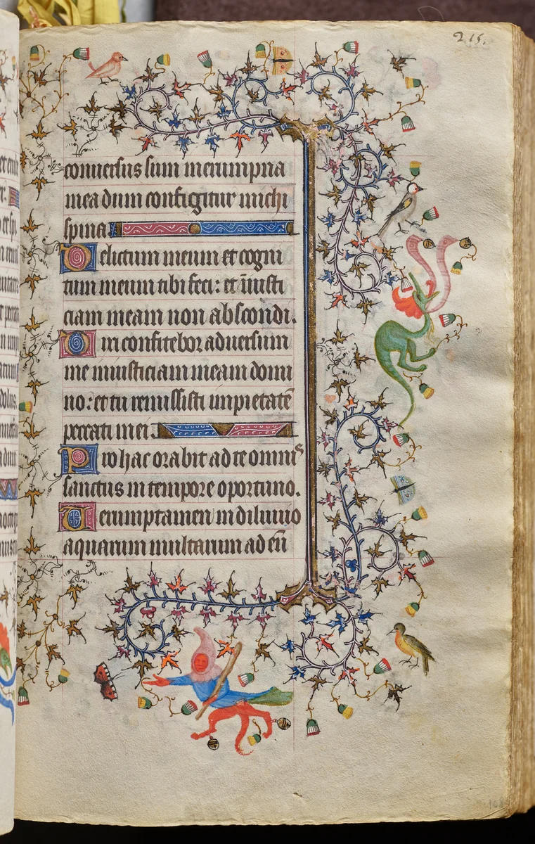 Hours of Charles the Noble, King of Navarre (1361-1425): fol. 108r, Text by Master of the Brussels Initials and Associates, book, 1400-1410
